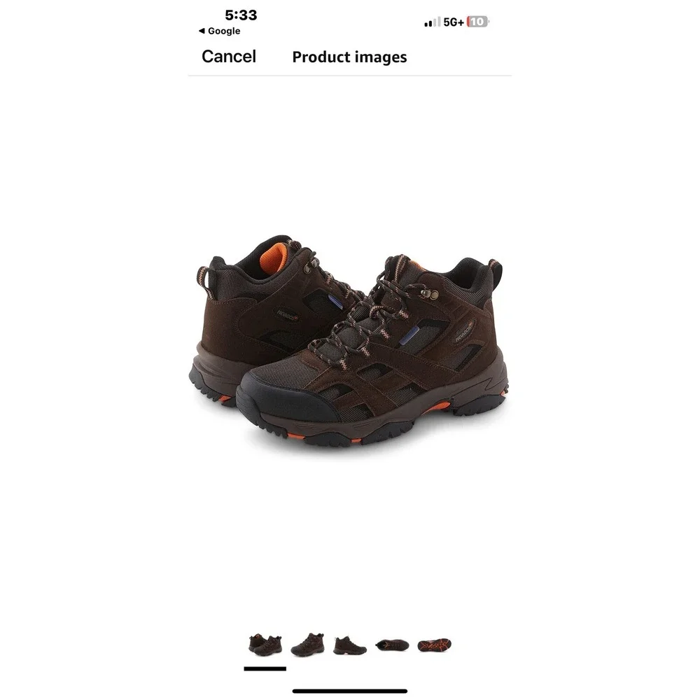 nevados‎ hiking boots Size 9.5 Rubicon Brown